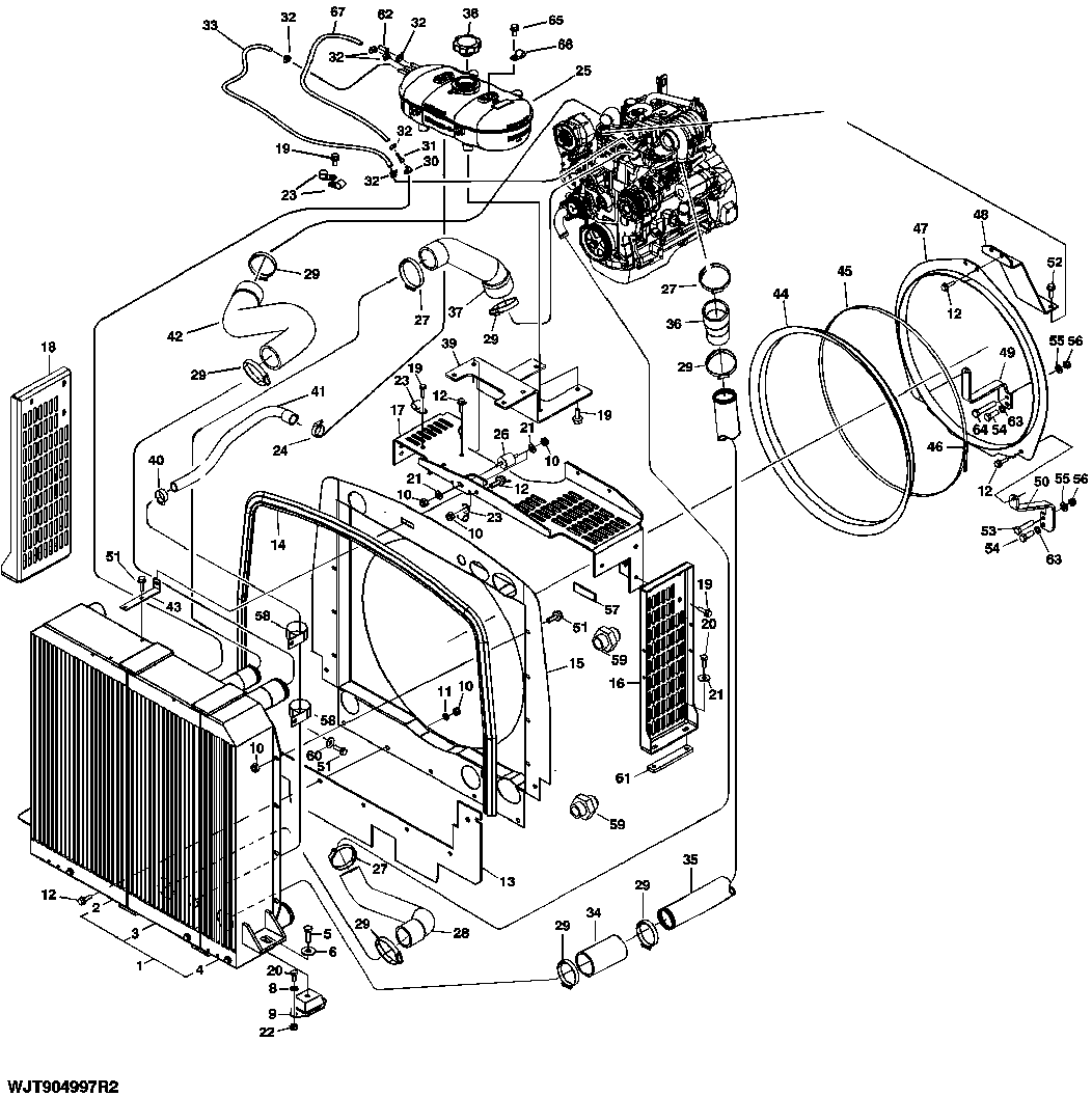 Cooling System Hoses and Fittings (004332 - )