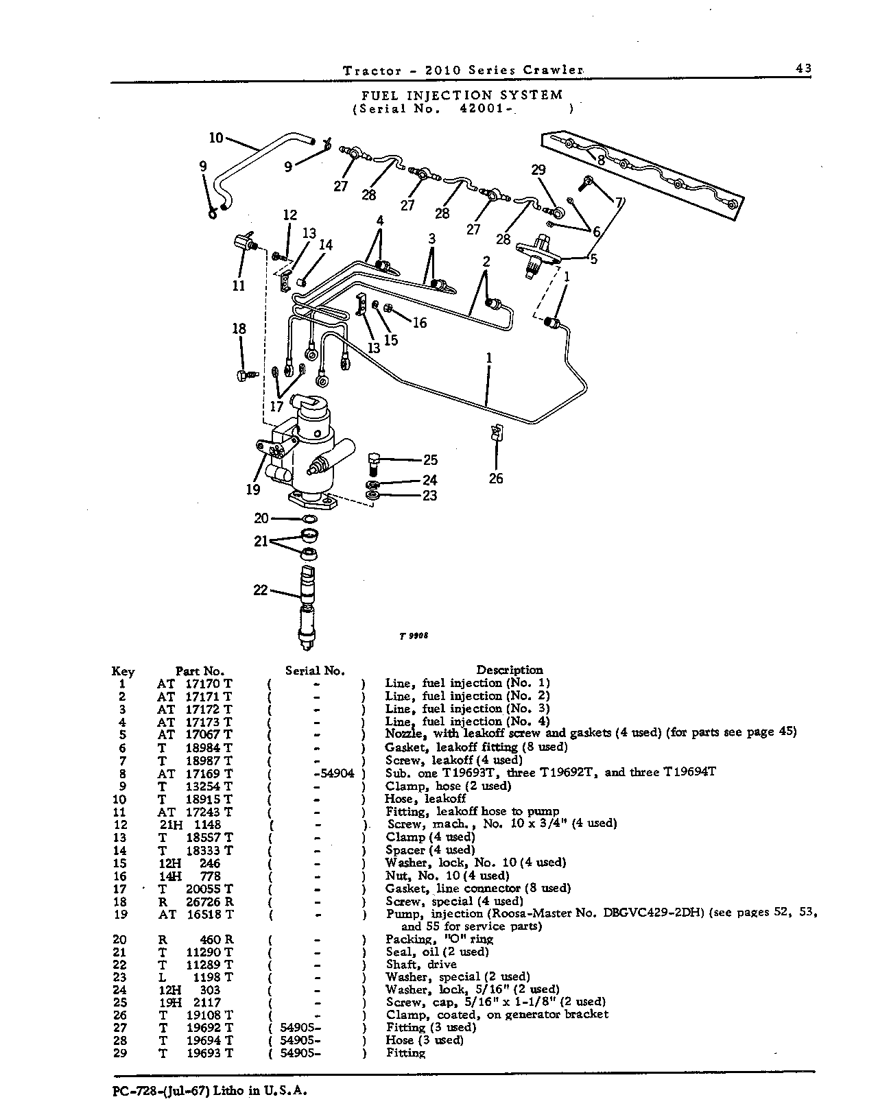 Fuel injection pump (Continued)