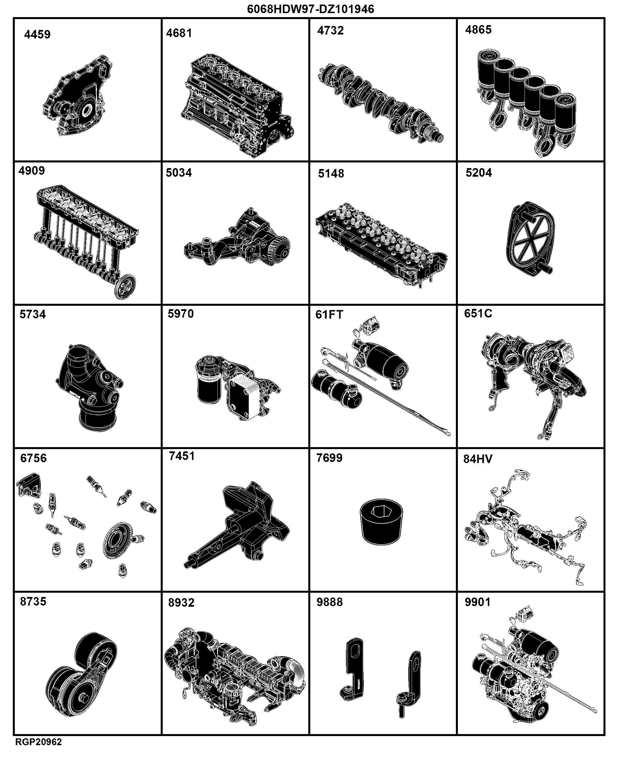 04C Engine 6068HDW97-DZ101946