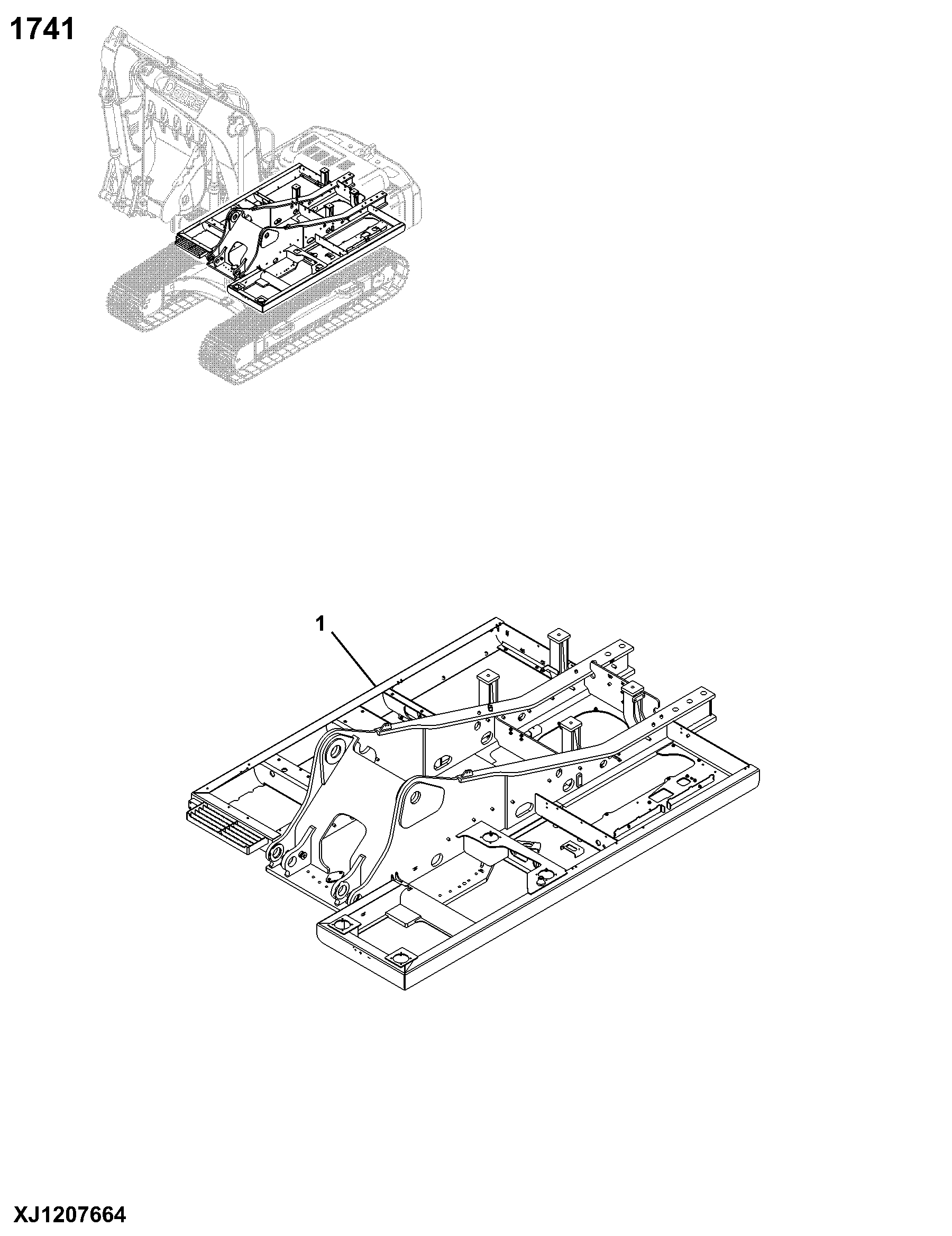 1741 Engine Or Main Frame