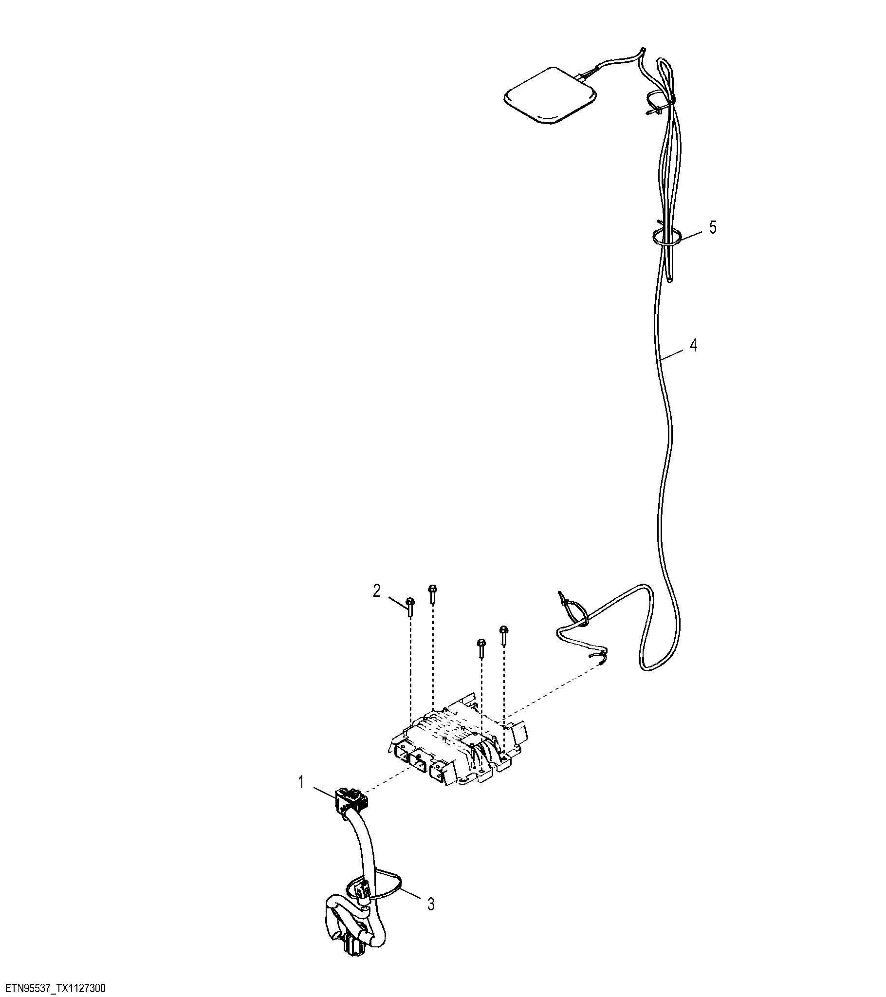 JDLink™ Modular Telematics Gateway (MTG) Controller Mounting and Antenna