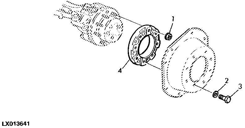SPACER FOR INCREASED TREAD WIDTH (MFWD AXLE)