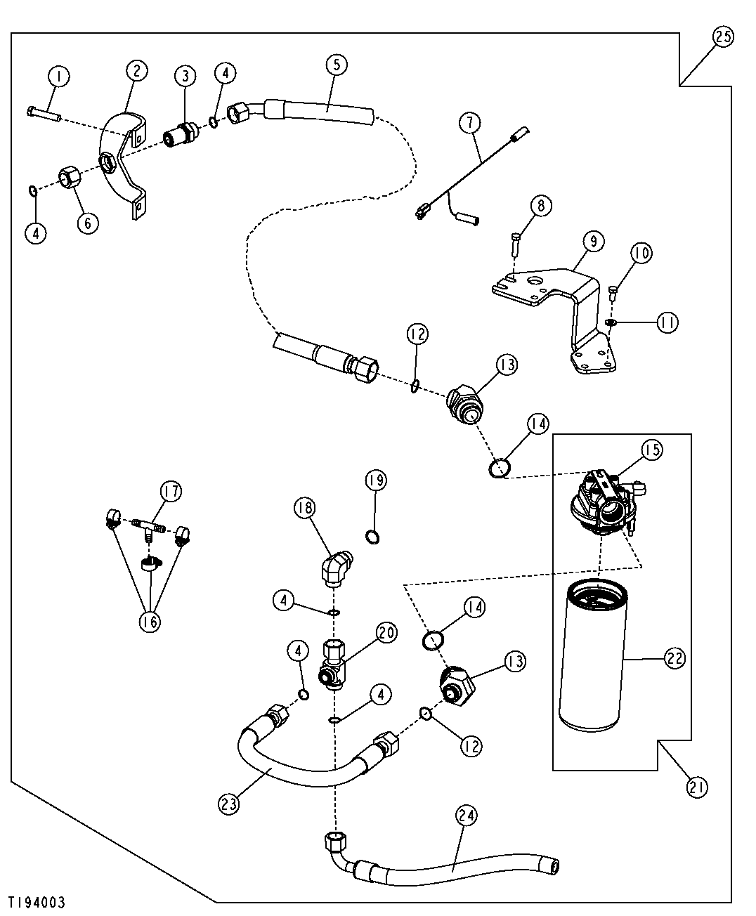 Low Pressure Auxiliary Return Kit (905458 - )