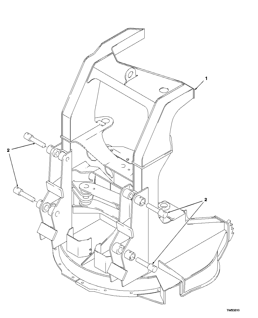 Mounting Pins - Franklin C3600