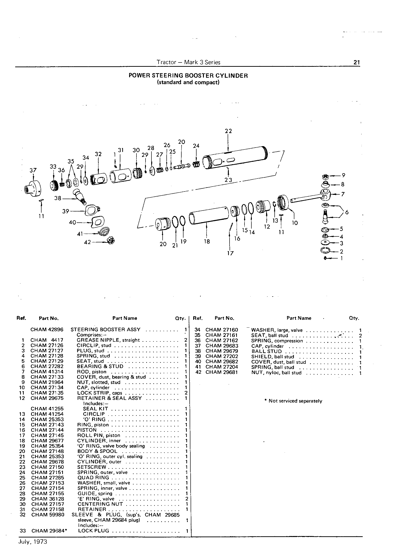 Booster Cylinder (power steering)