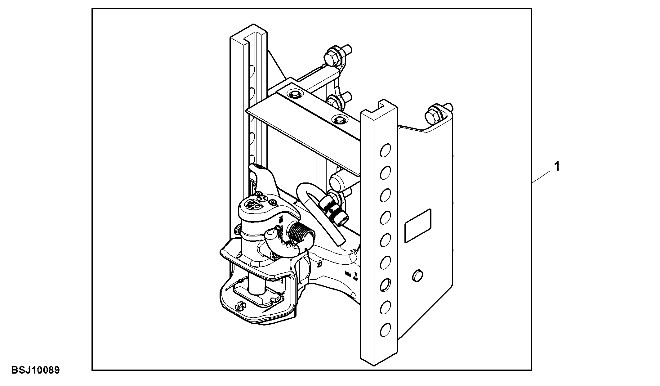 Attachment, Hitch Coupling Kit, Automatic, PowrReverser™