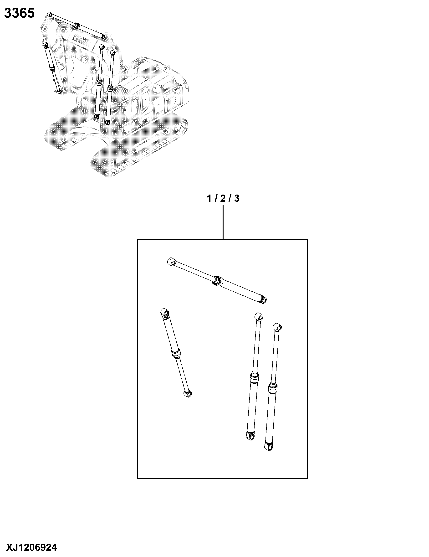 3365 Hydraulic Cylinders
