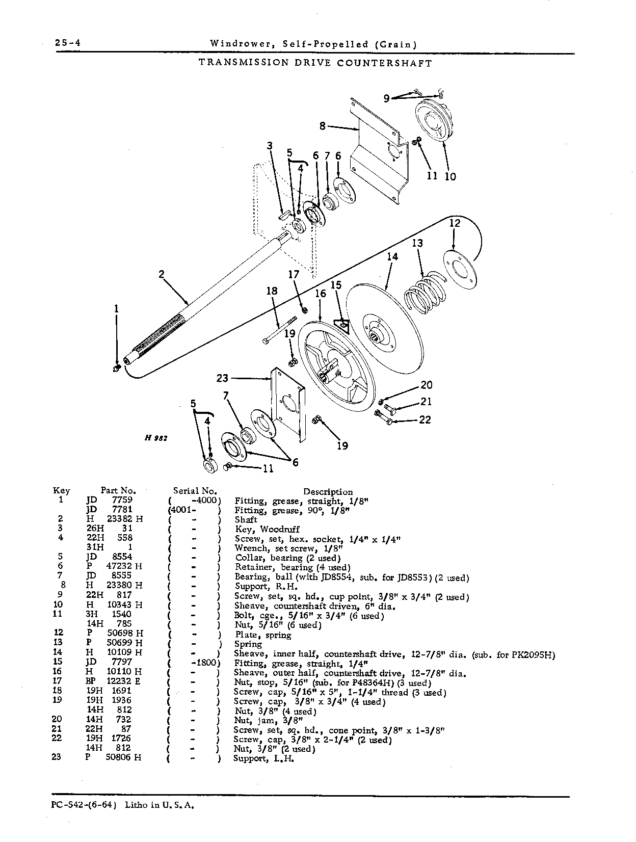 Transmission Drive Countershaft