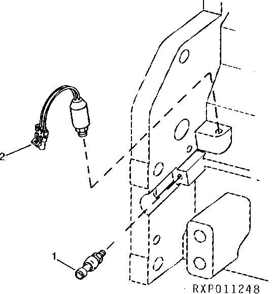 ENGINE OIL PRESSURE SENDING UNIT