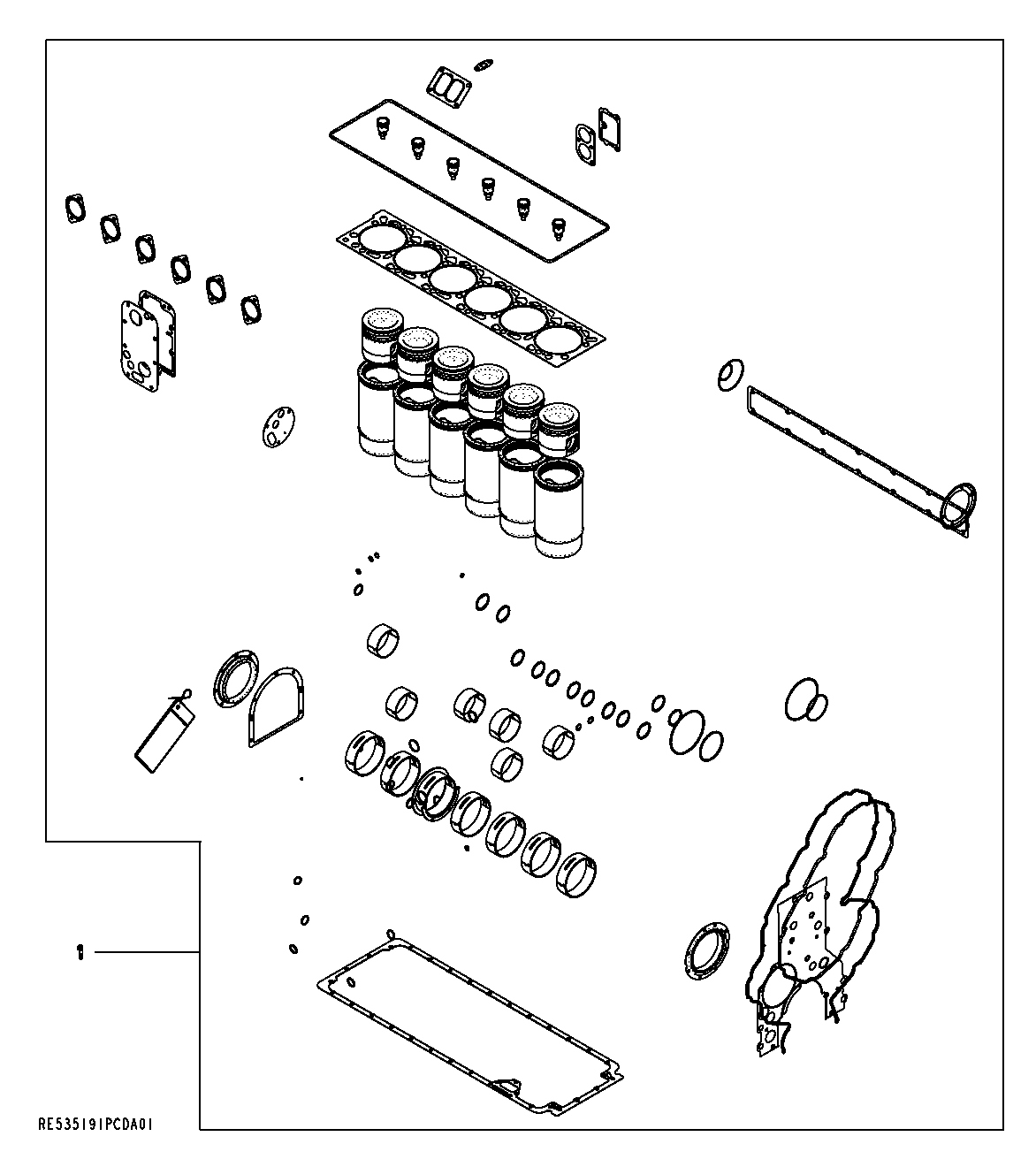 9902 (ENGINE OVERHAUL KIT)