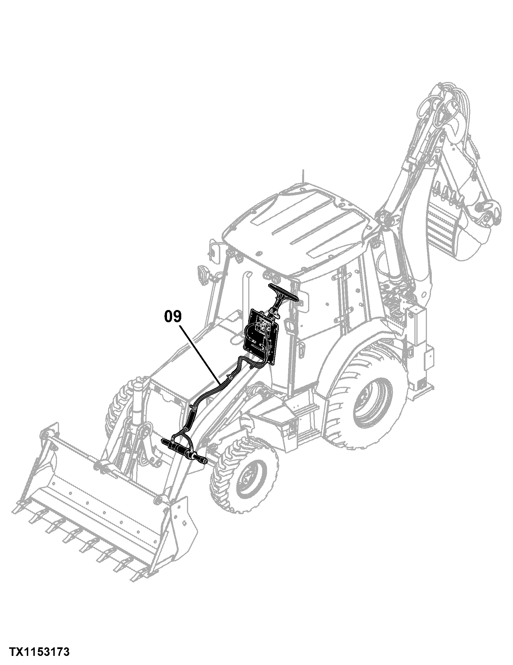 325K Backhoe Loader (PIN: 1T0325KX_ _C219607 - C234969)(Engine 4045TT096)