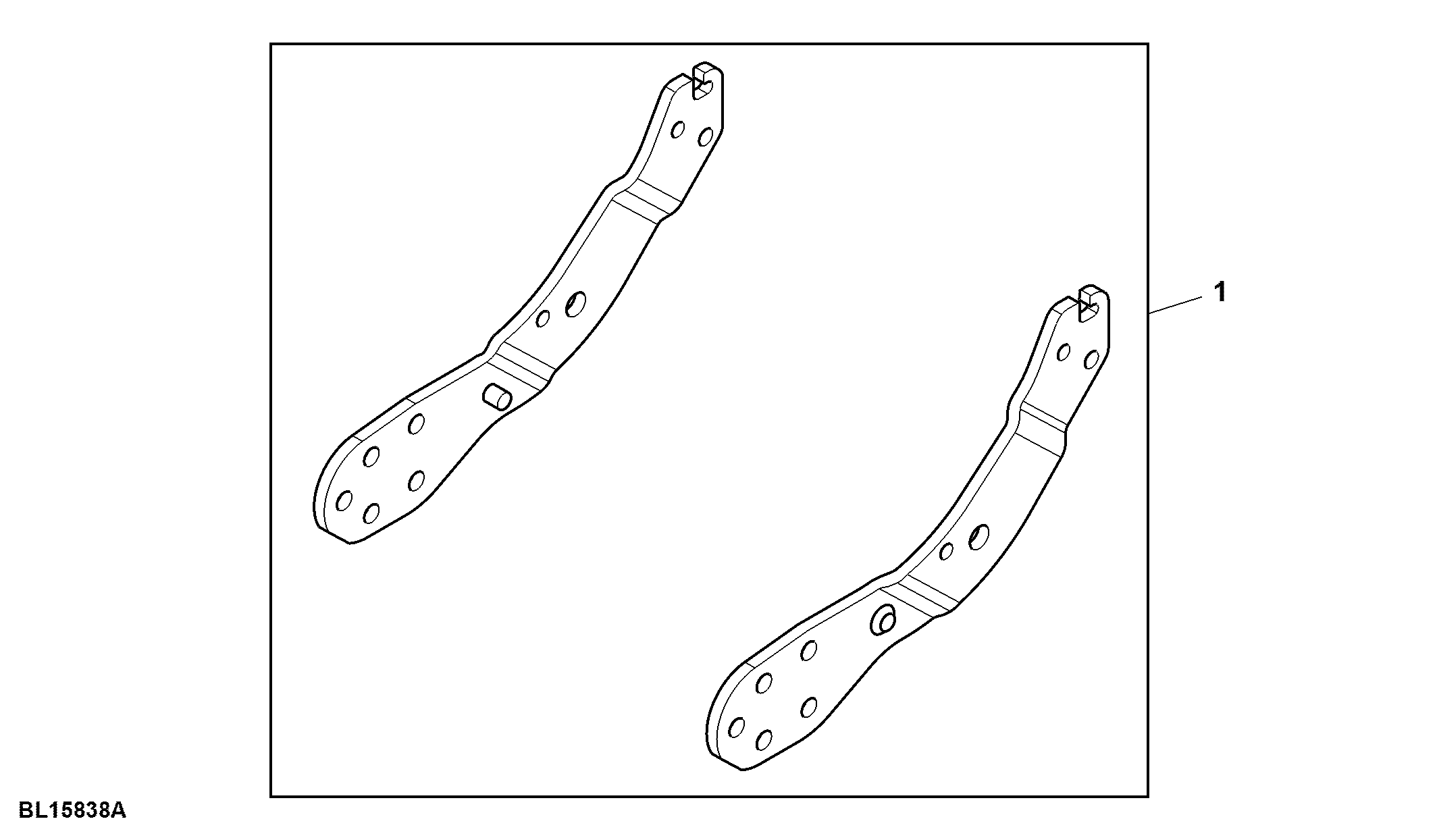 Attachment, Holder, Mower Chain, Front Hitch