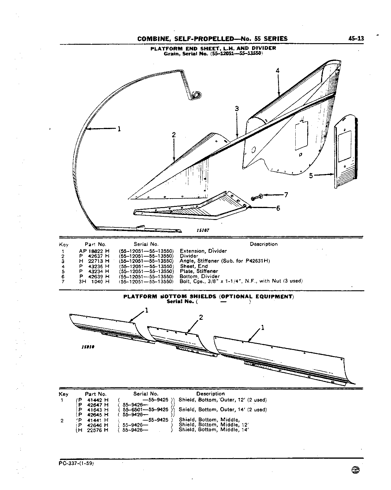 Platform Bottom Shields