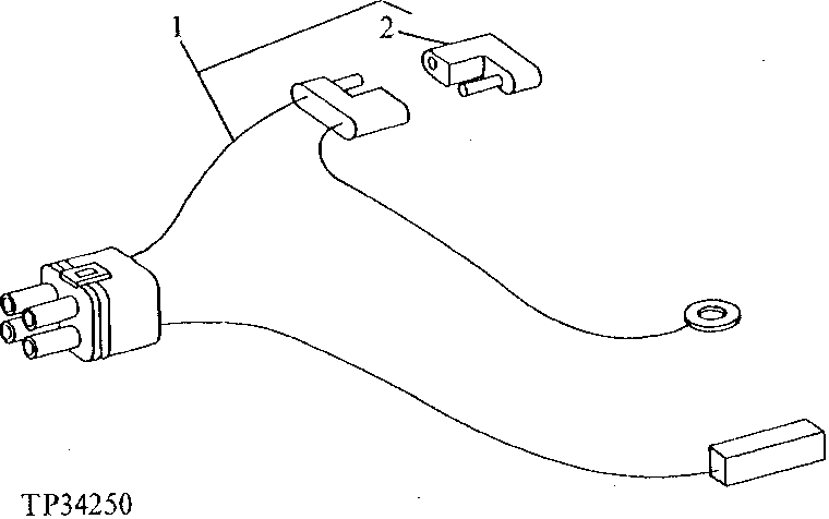 Alternator Wiring Harness (45 Amp) ( - 543489)