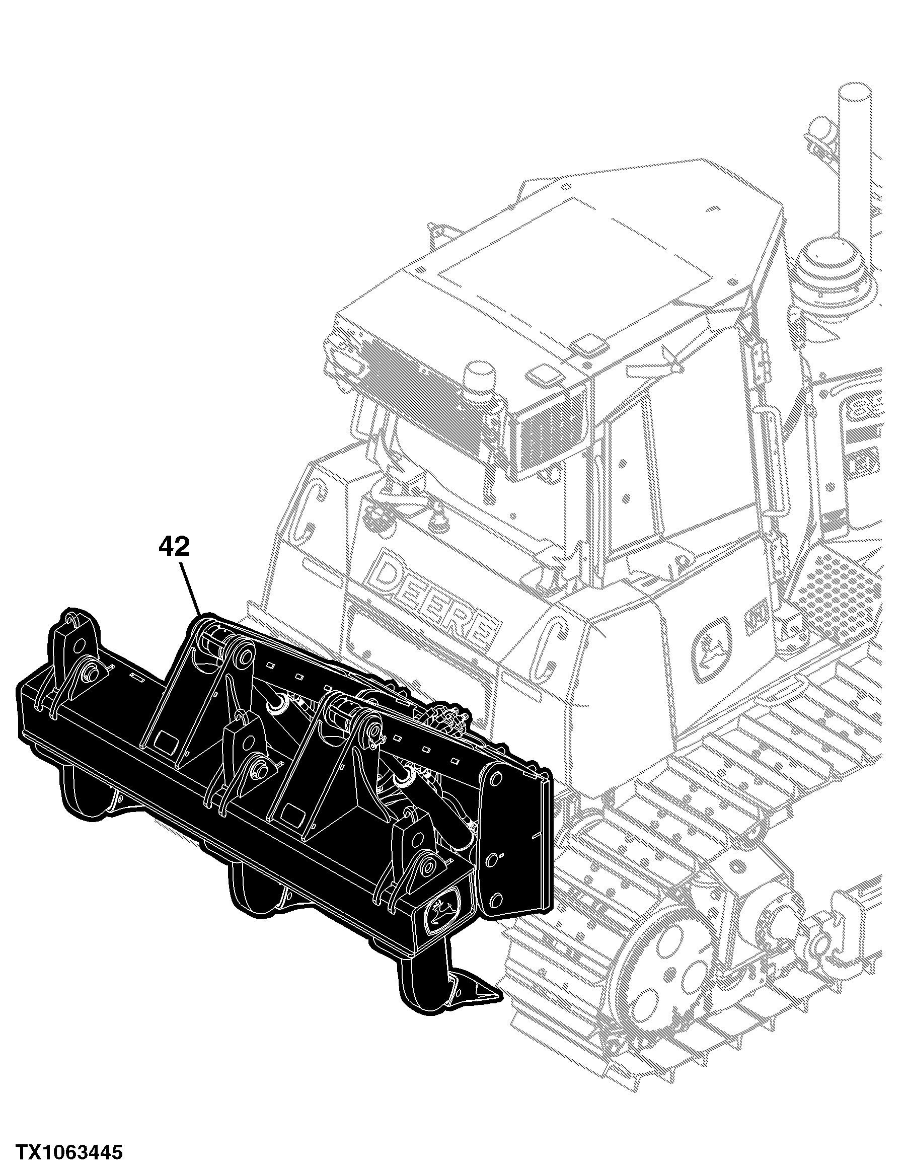 850J Crawler Dozer (PIN: 1T0850JX_ _C216392- ) Engine 6068HT090