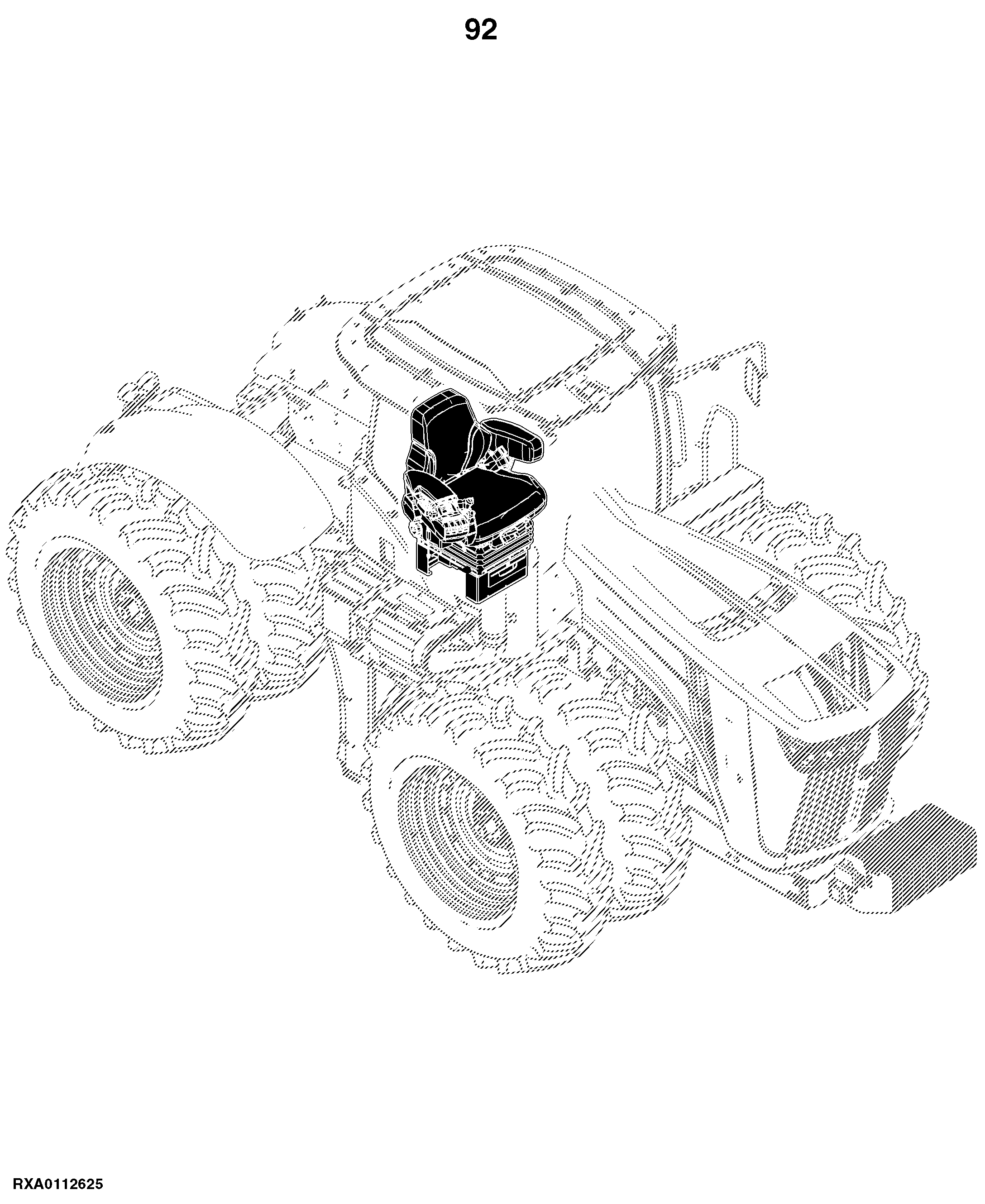 9360R Tractor (S.N. 000101 - 014999)(Worldwide Edition)