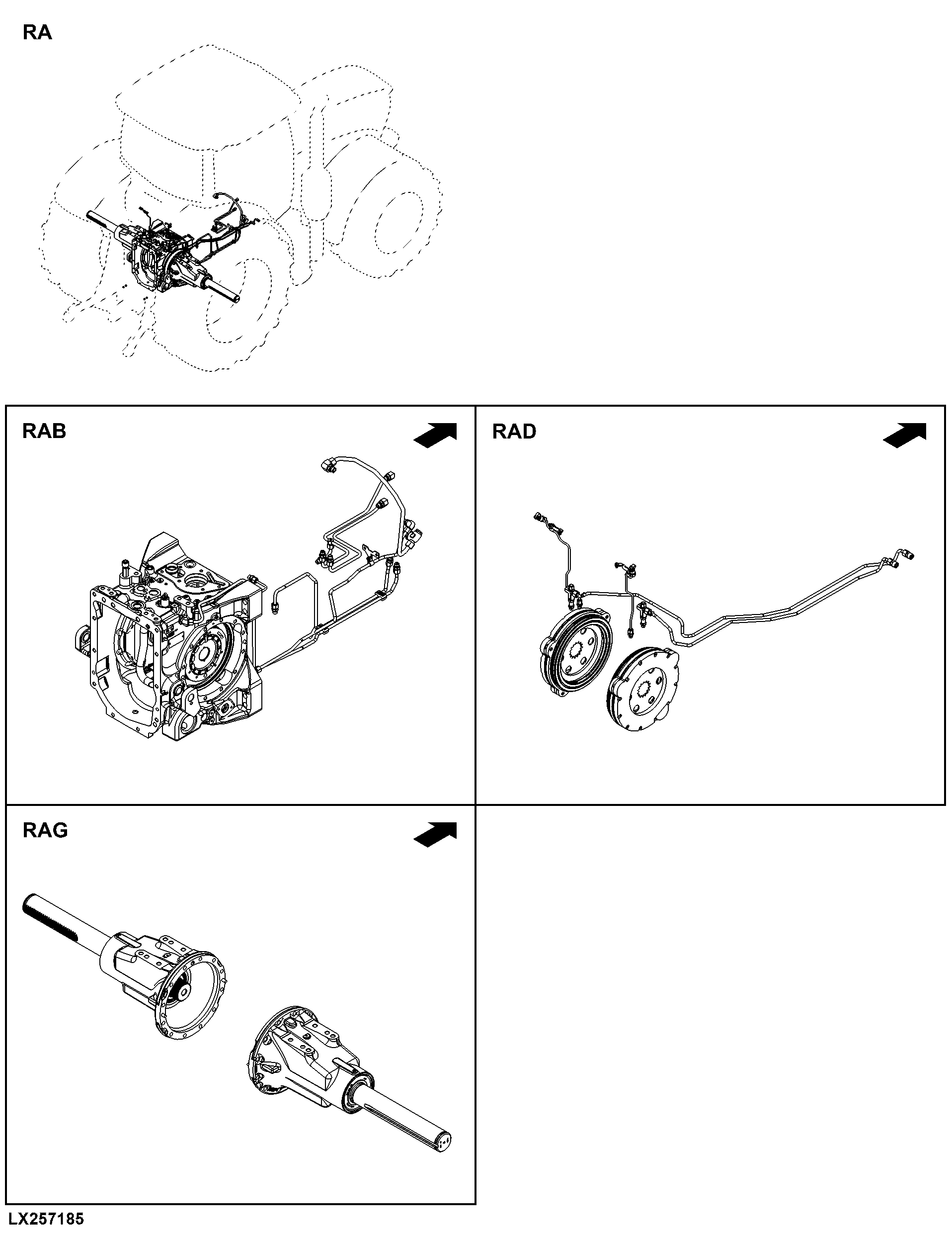 RA Rear Axle