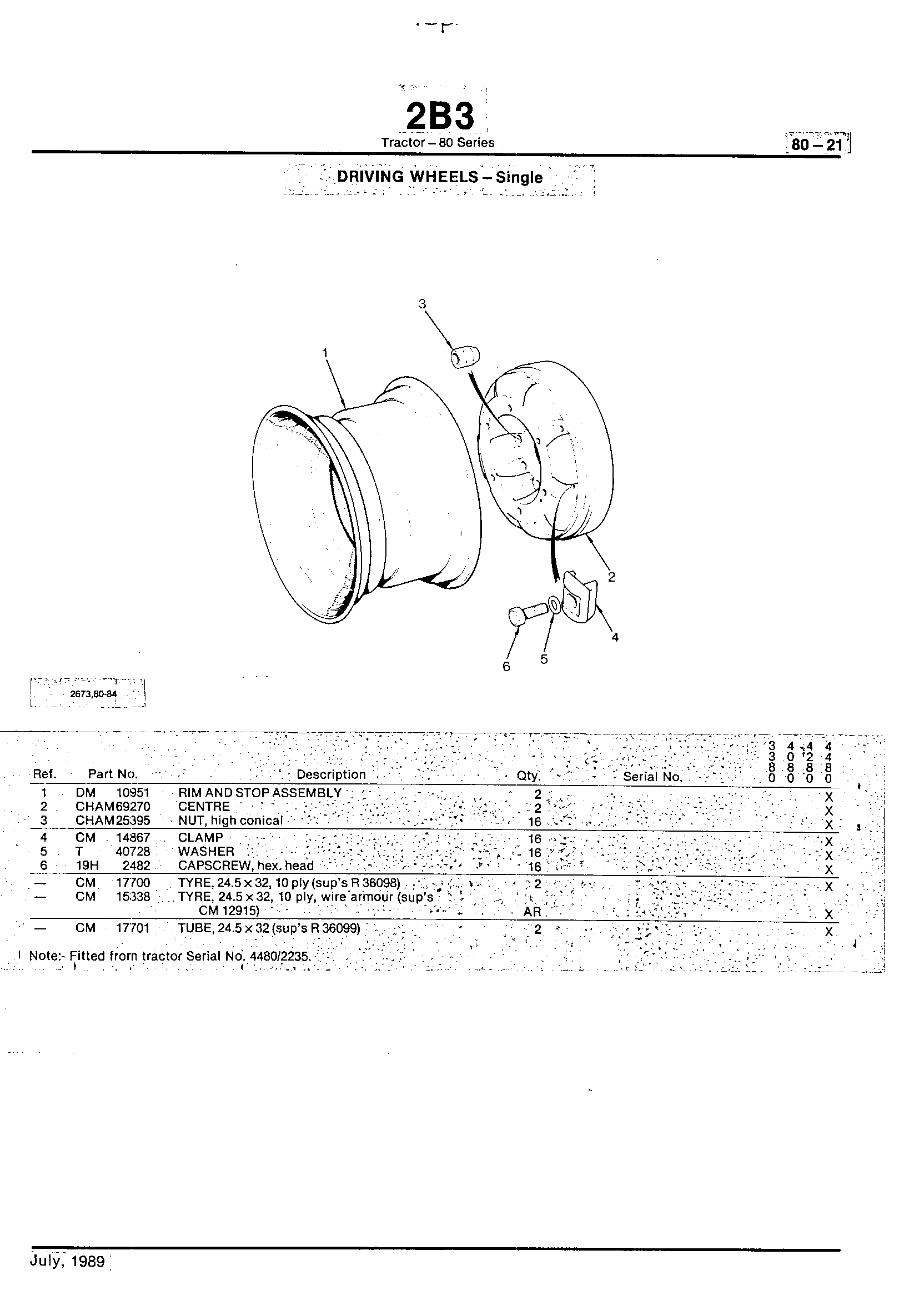 Wheels, Front Axle, Sheet Metal, Misc. Driving Wheels (Continued)
