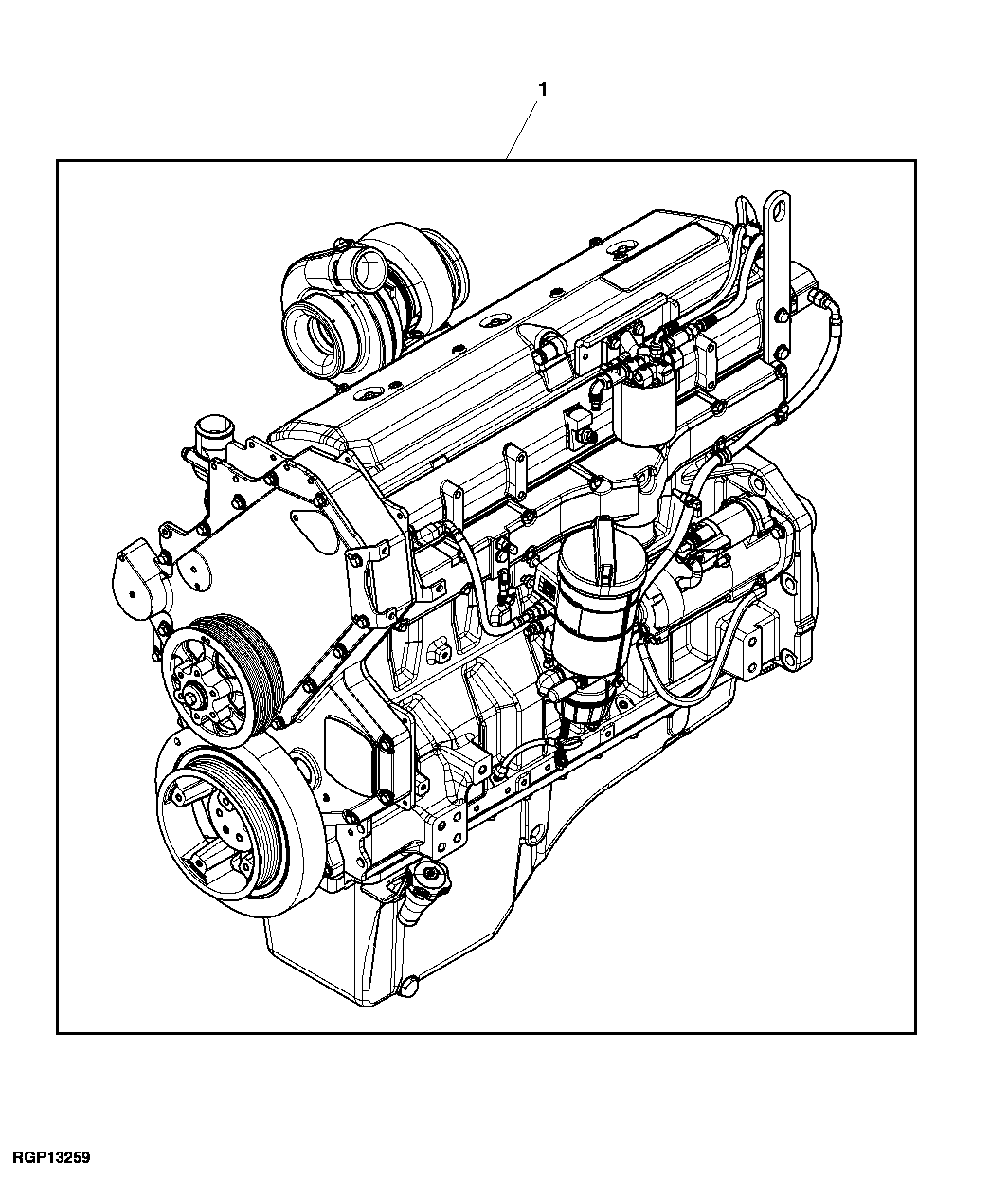 9901 Complete Engine