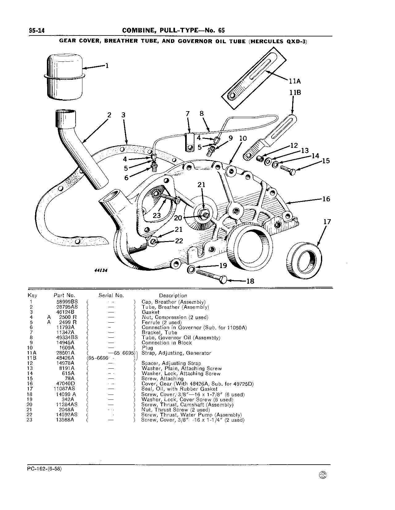 95 Engine, Hercules Q XD-3 (Continued)