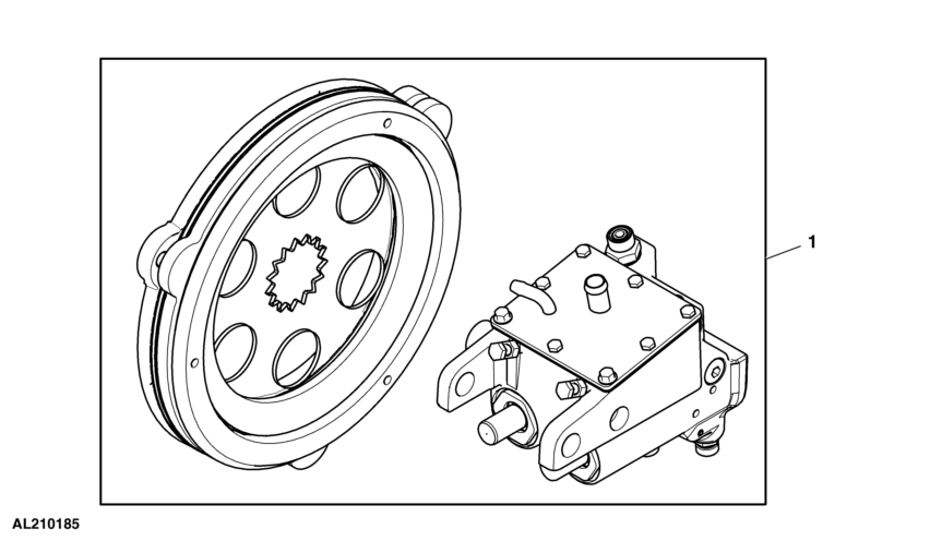 Attachment, Brake Valve, Brake Disc, Heavy Duty Version