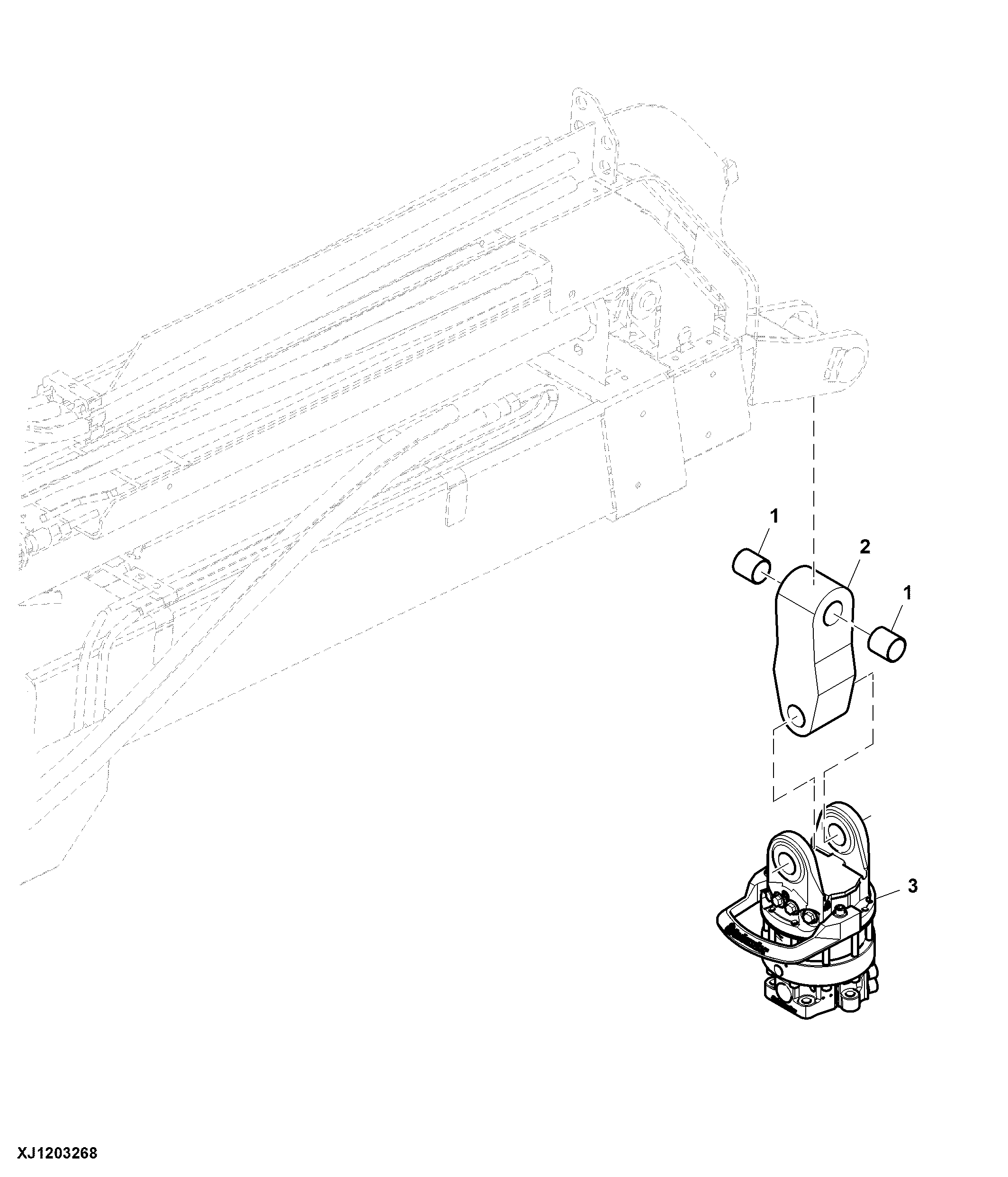 Link W/O Damper, Rotator GV12S