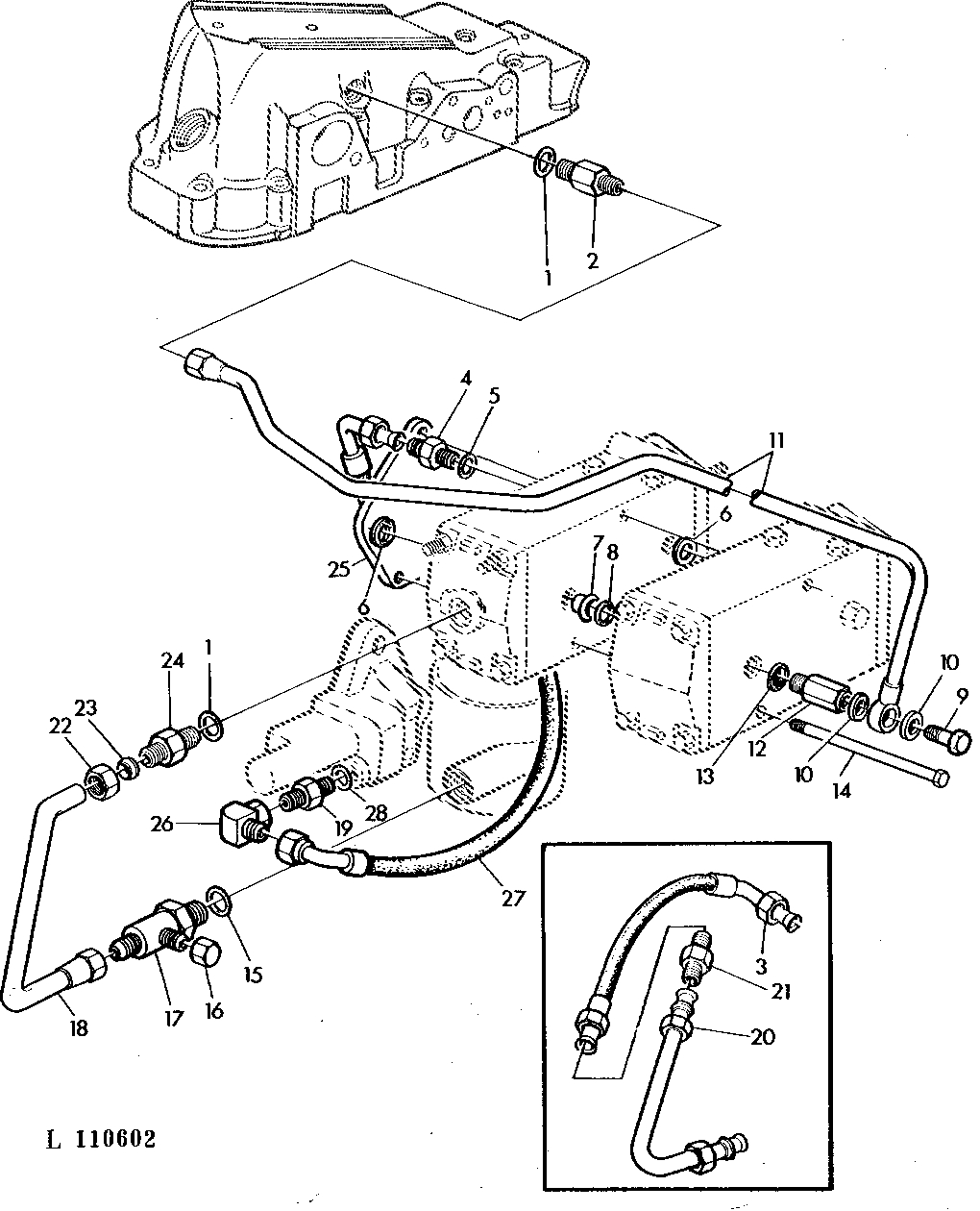 OIL LINES FOR SELECTIVE CONTROL VALVES WITH SGB