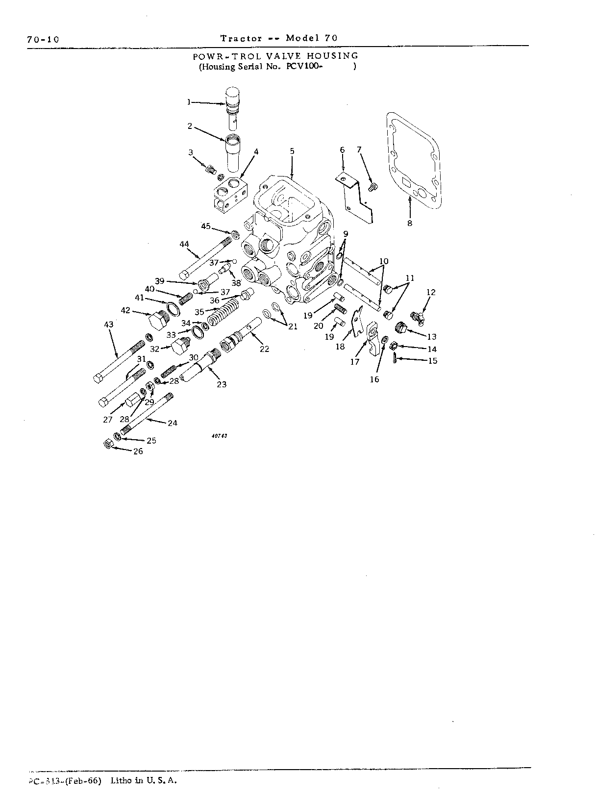 Section 70-Hydraulic Mechanism (Continued)