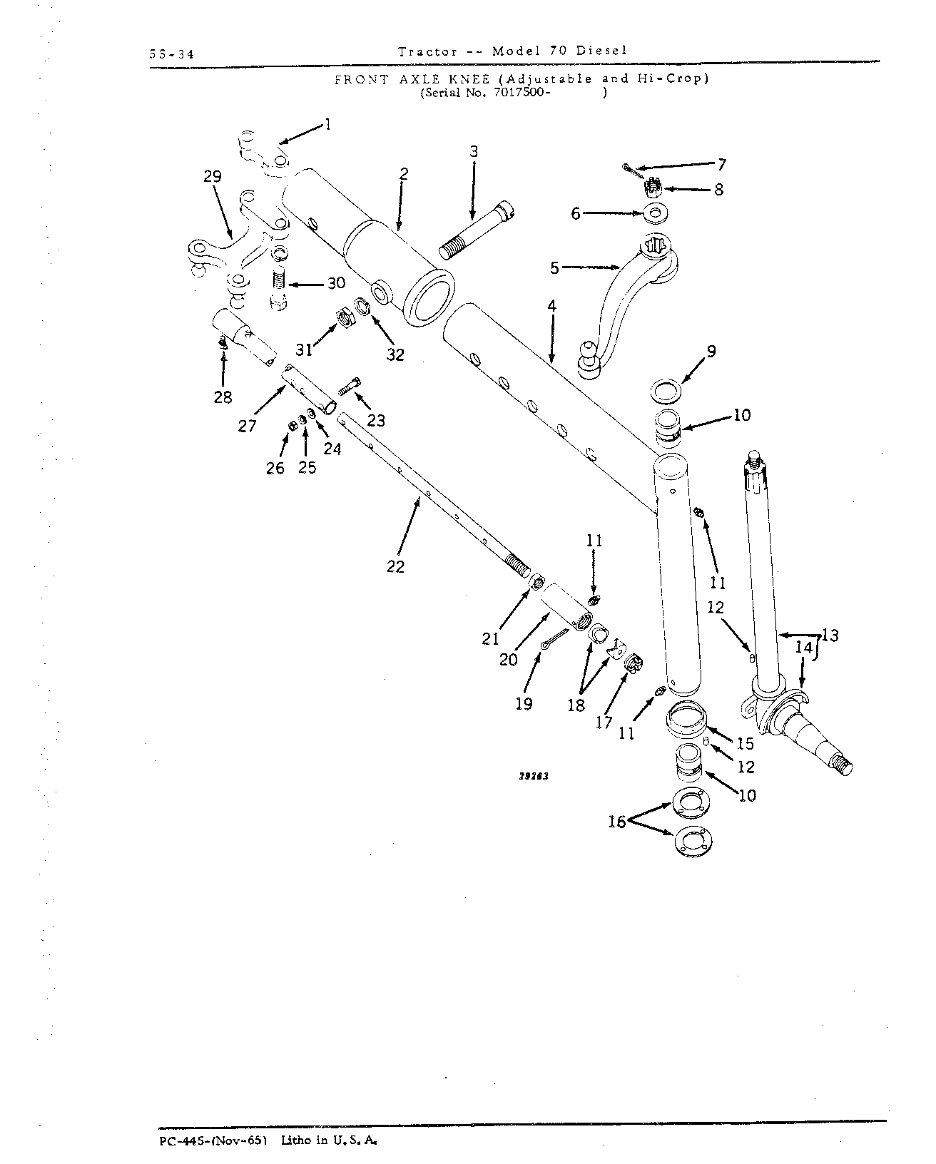 Section 55 - Steering Mechanism, Front End Equipment, and Rear Wheels (Continued)