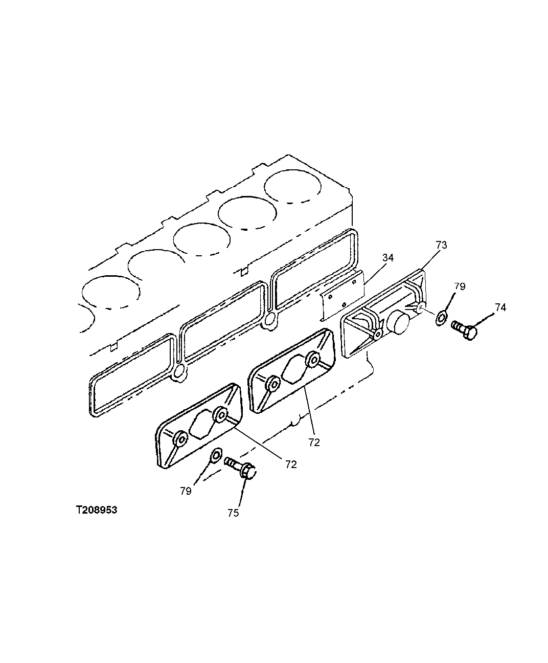 CYLINDER BLOCK SIDE COVERS