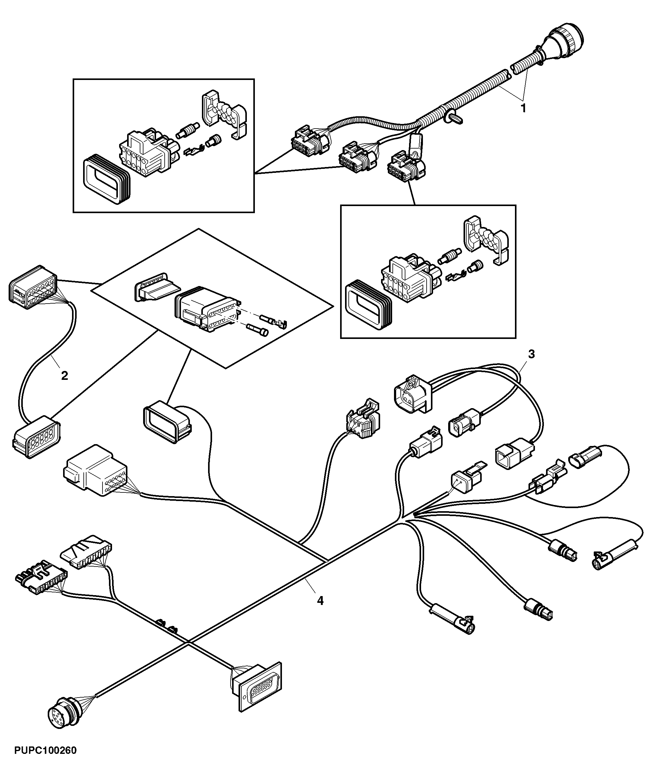 GreenStar™ Ready Cab Harnesses