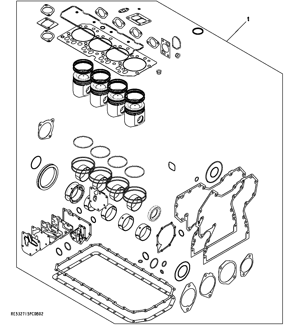 9901 Engine Overhaul Kit