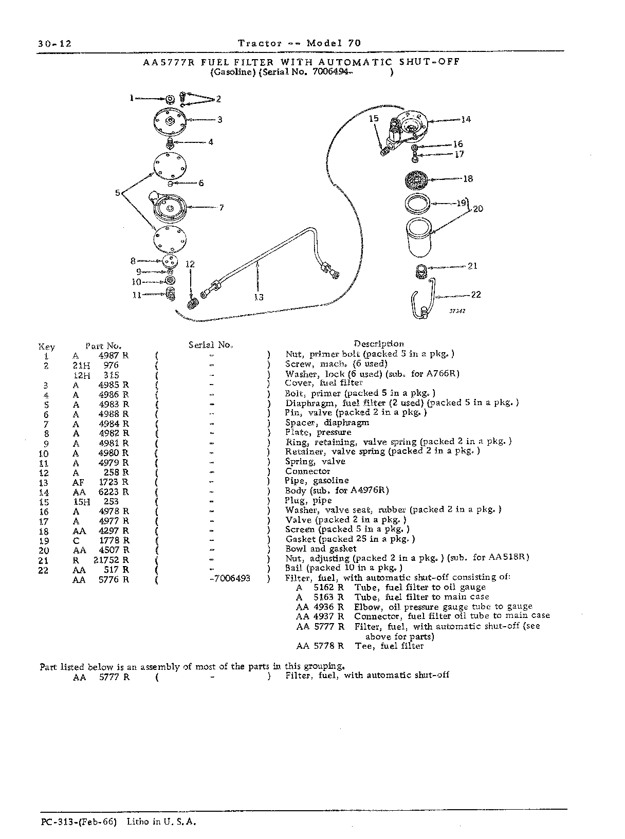 Section 30-Fuel System (Continued)