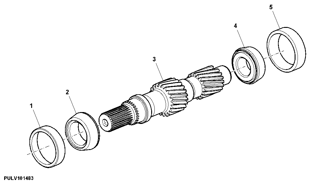 PTO DRIVE SHAFT (540)