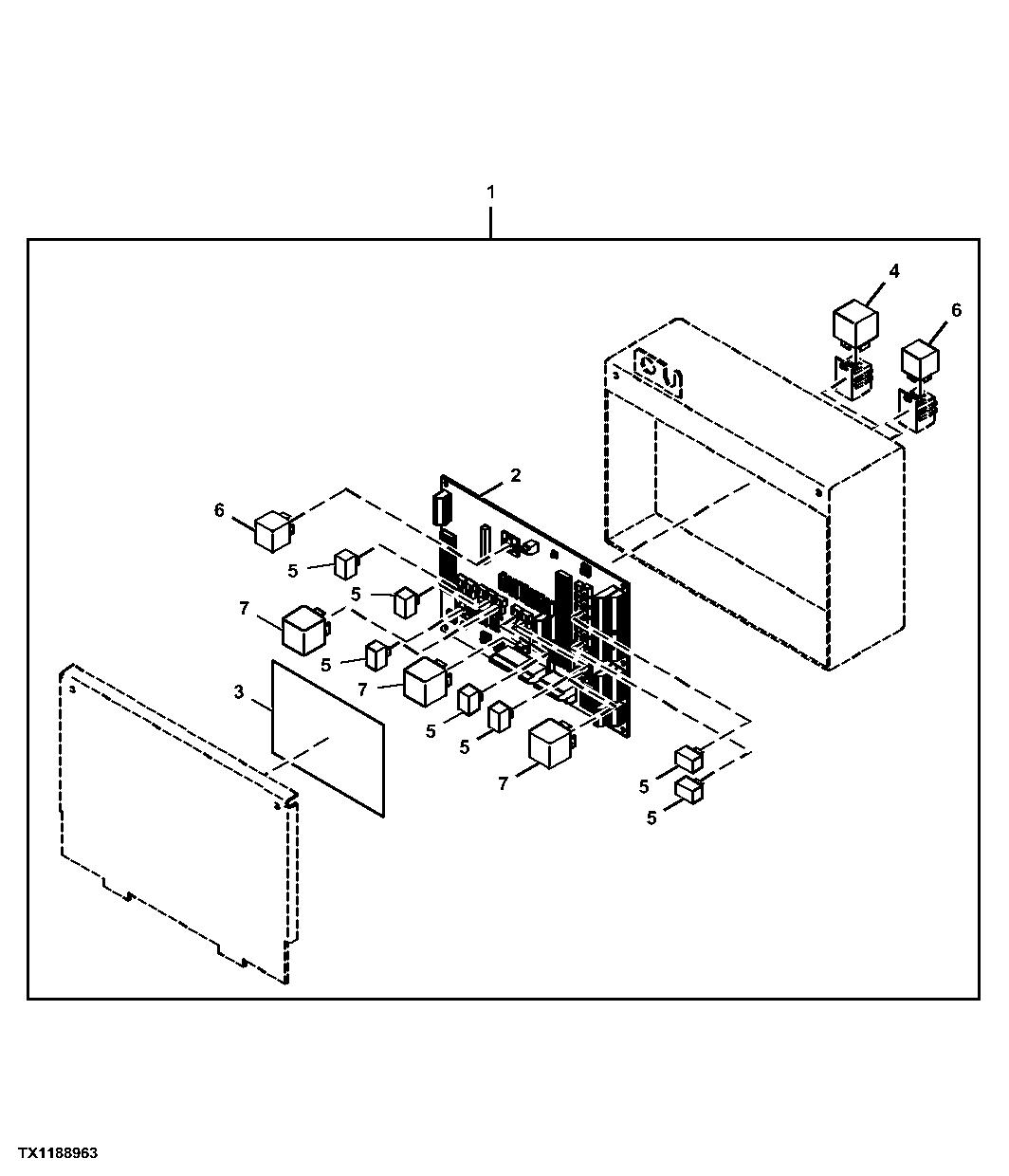 Load Center Circuit Board (010341 - )