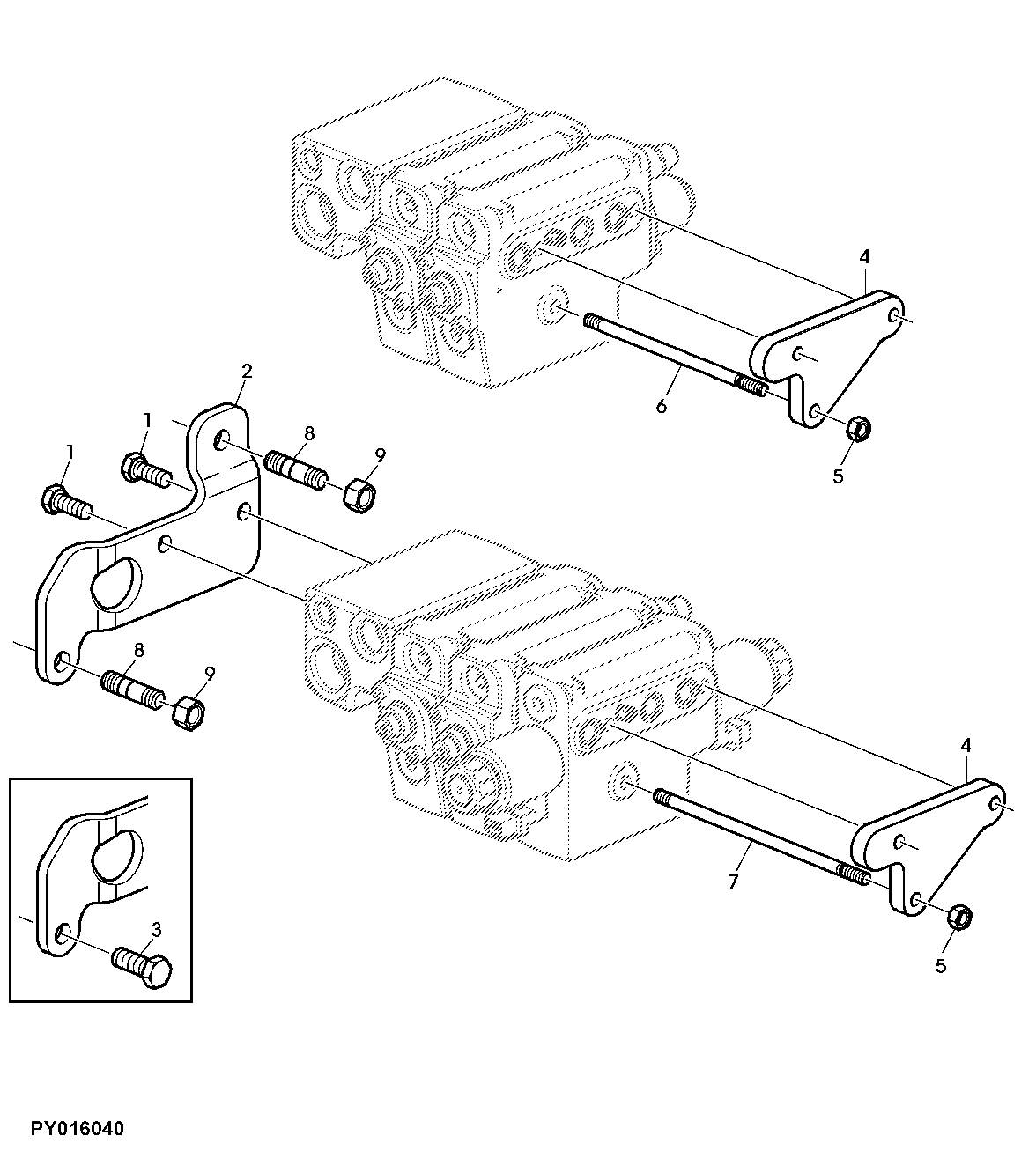 ATTACHING PARTS FOR INDEPENDENT CONTROL VALVES (M-ICV / E-ICV)
