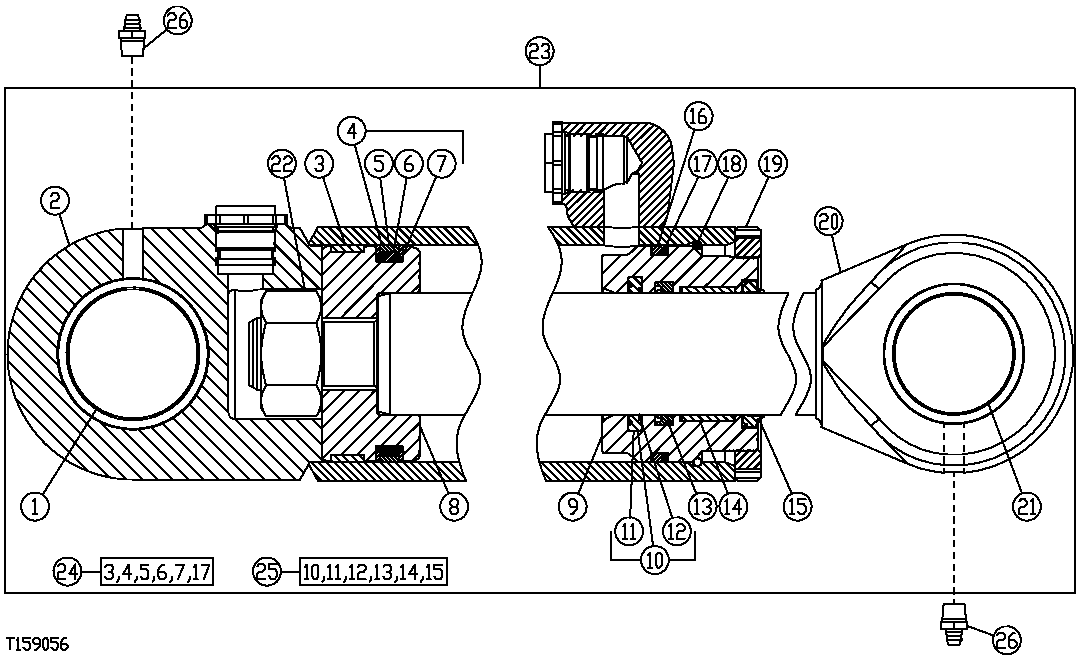 Boom Lift Cylinder and Repair Kits ( - 943817)