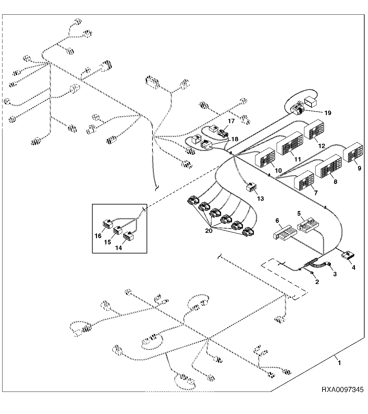 Chassis Wiring Harness Connectors Continued (3/3) (ILS) (40K)