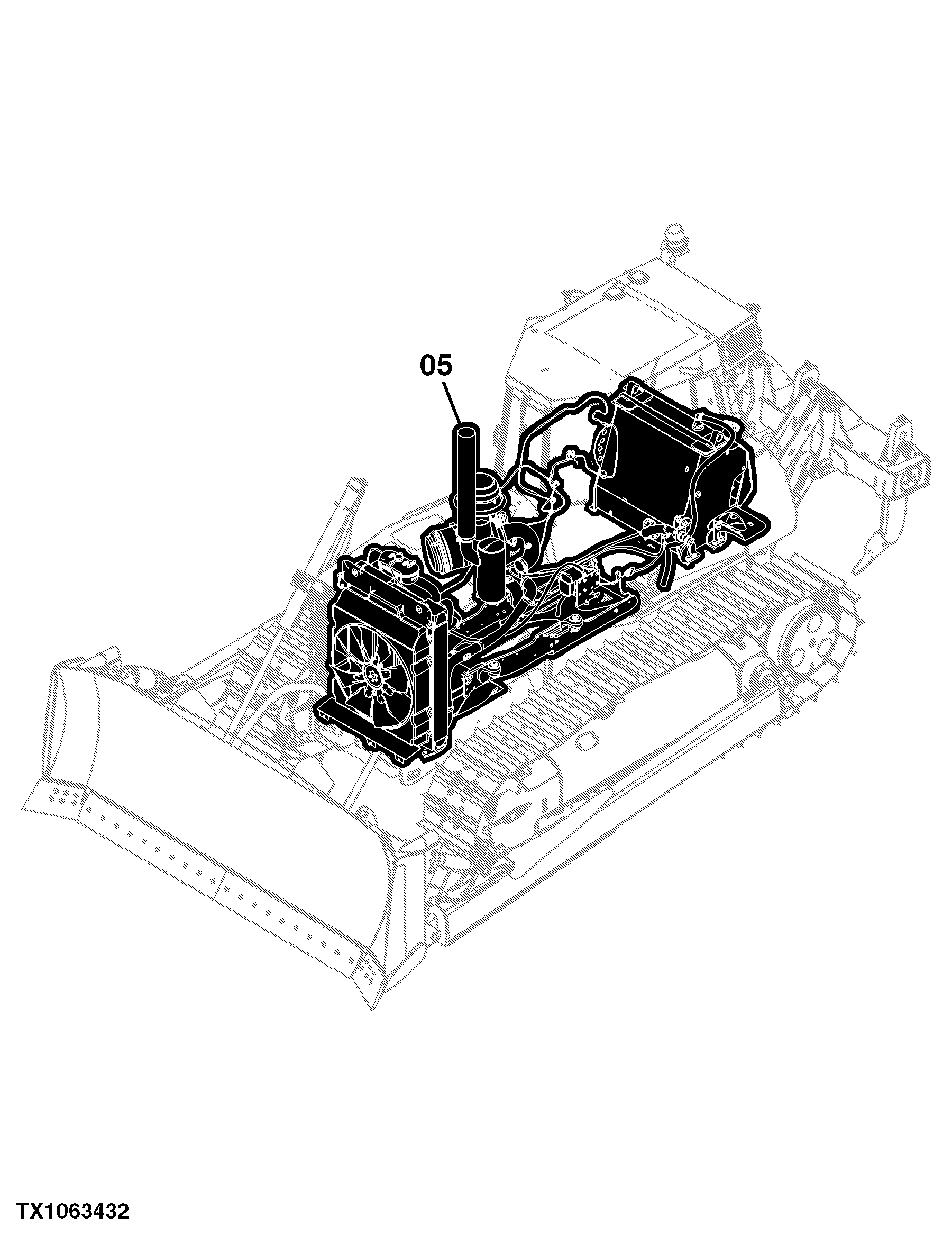 850J Crawler Dozer (PIN: 1T0850JX_ _C216392- ) Engine 6068HT090