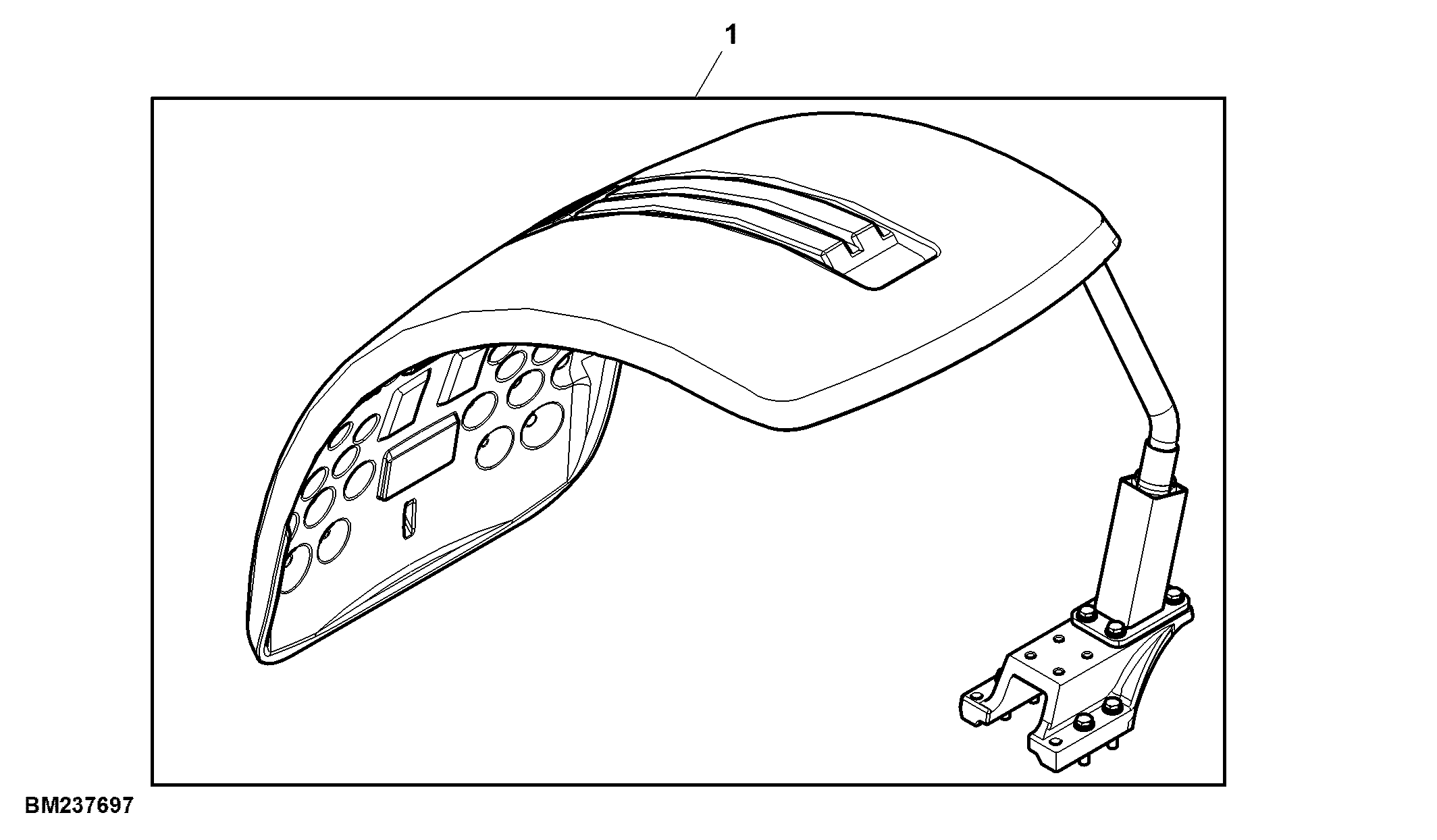 Attachment, Fender Kit, 620 mm