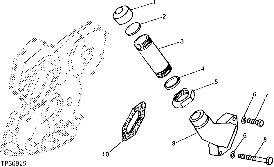 Engine Oil Filler Inlet (Use With Air Conditioning) ( - 426683)