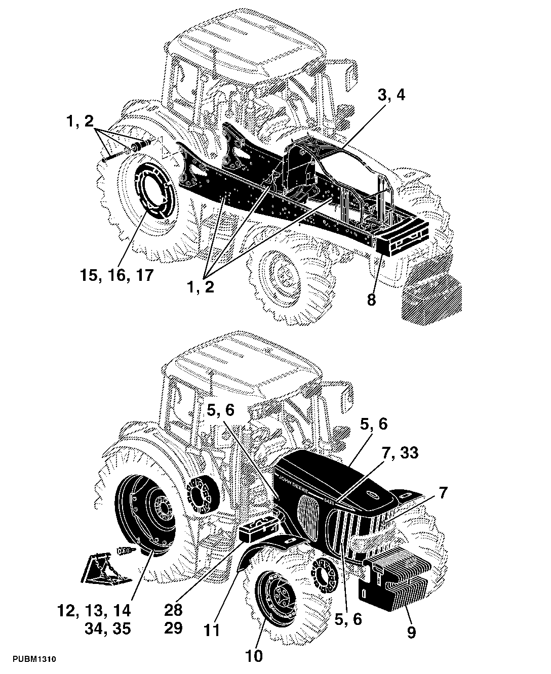 80 FRAME, FRONT AXLES, SHEETS, MISCELLANEOUS