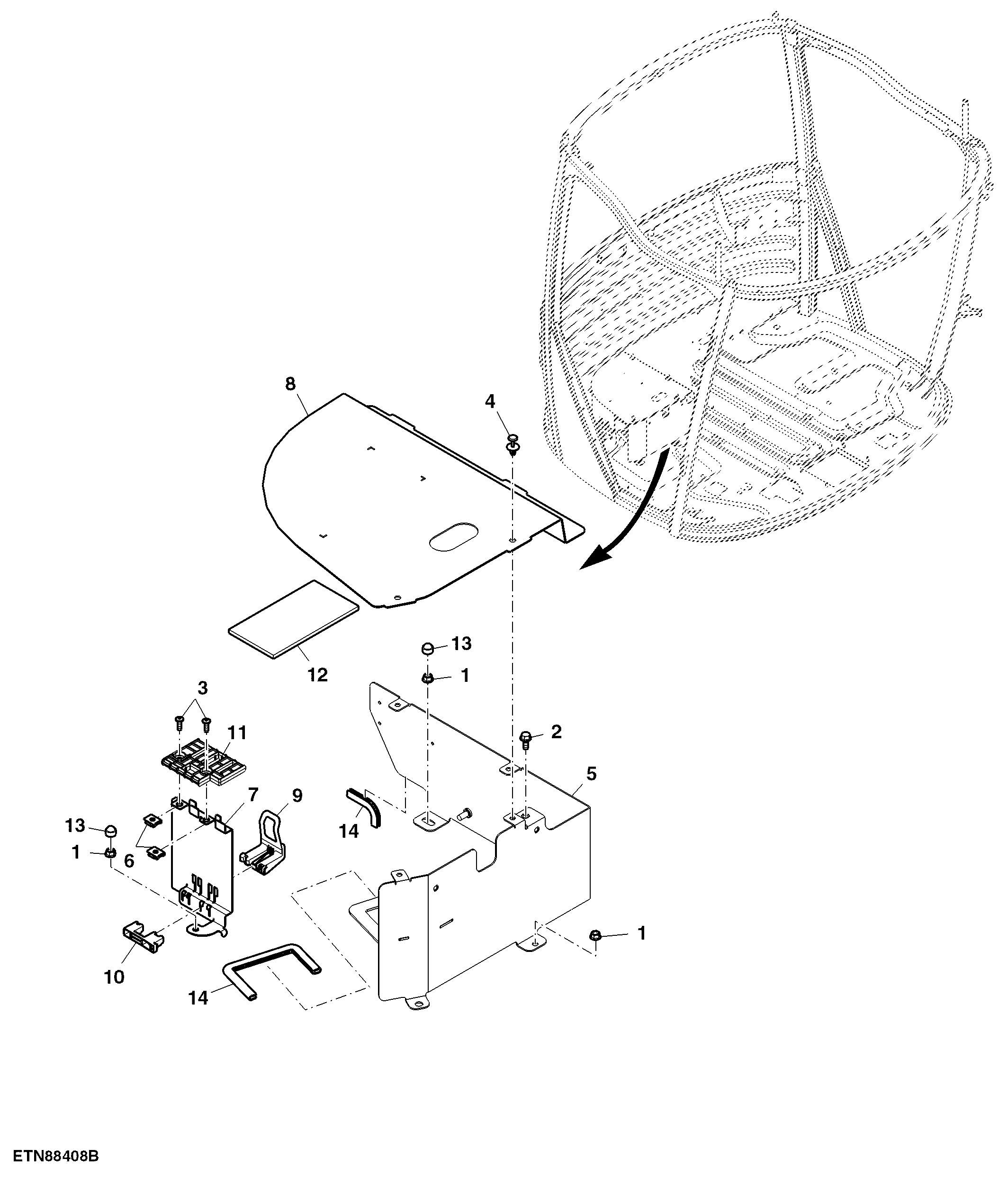 Controller Mounting Hardware Parts, Base Option and Electronic Power Module