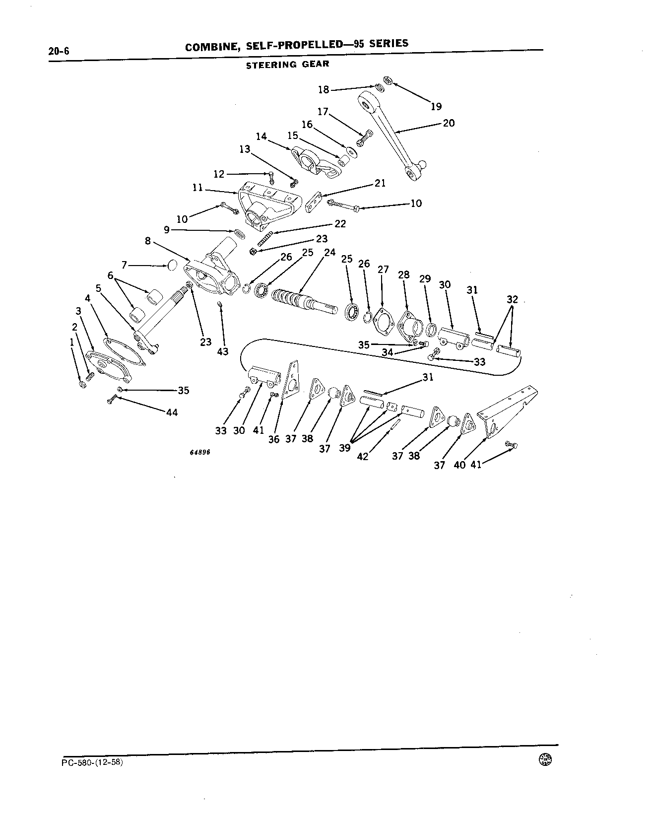 Rear Wheels, Supports, and Steering (Continued)