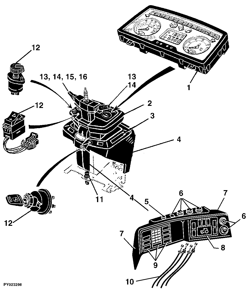 92 OPERATORS STATION, CONTROLS, ACCESSORIES
