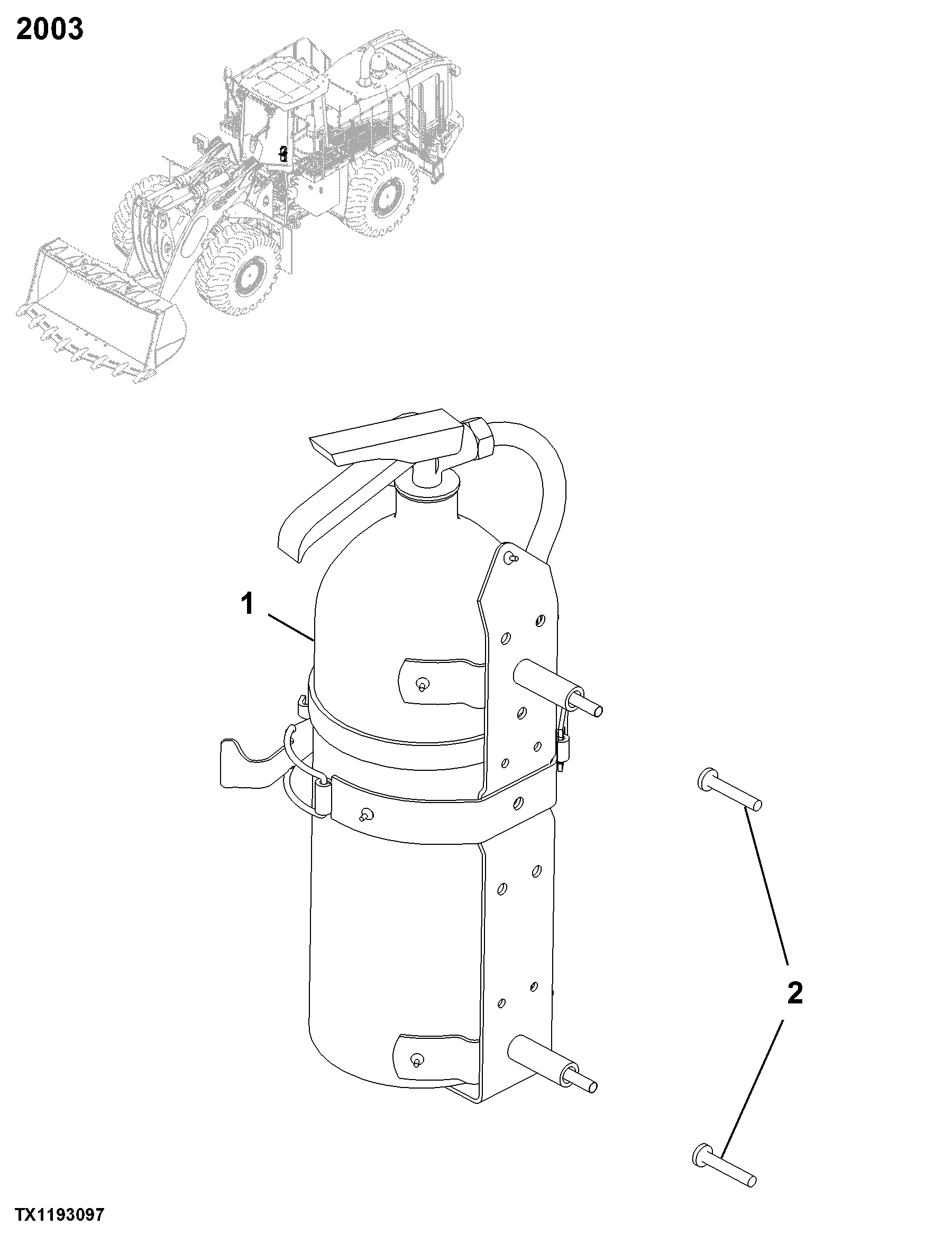2003 Fire Extinguisher