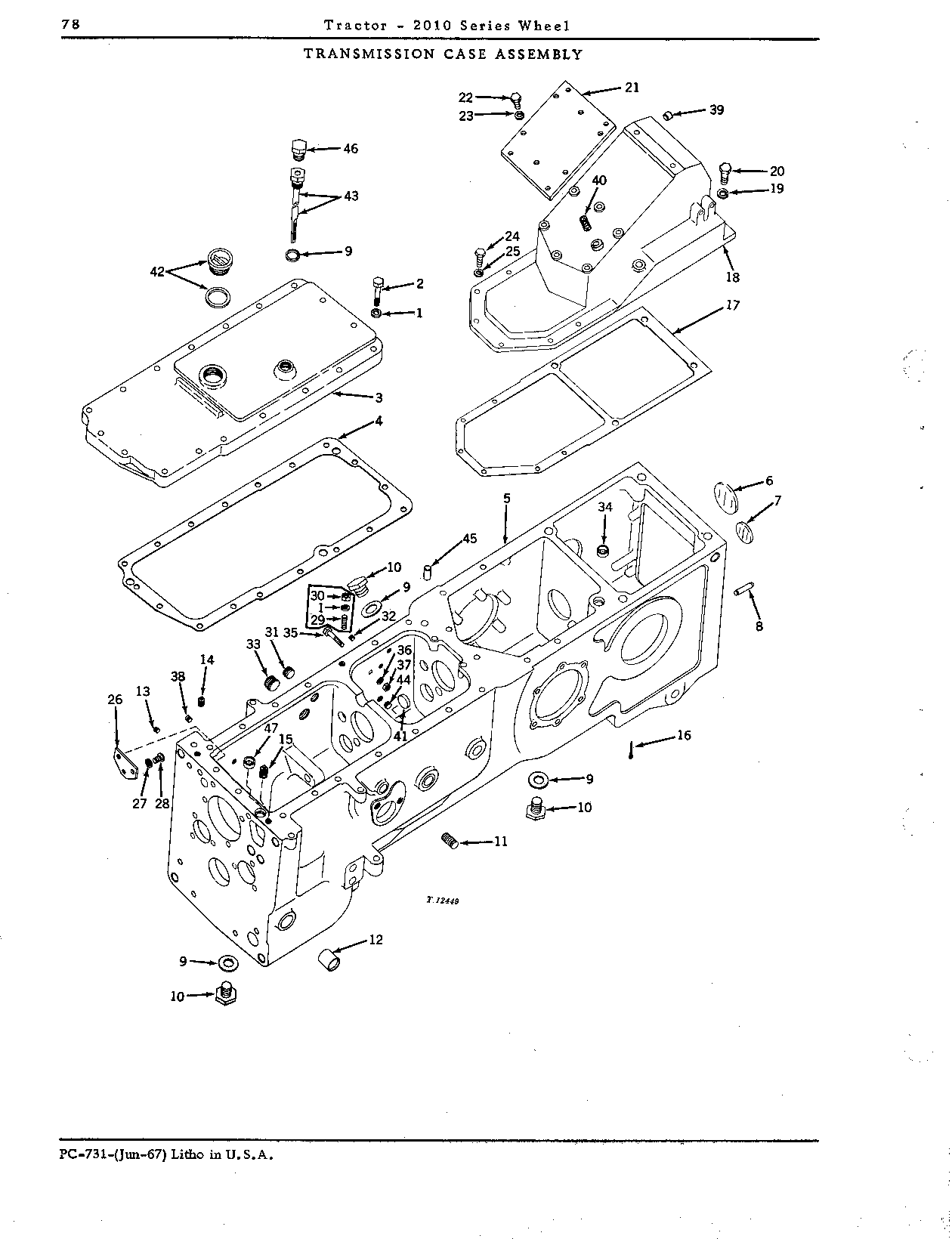 Case, transmission