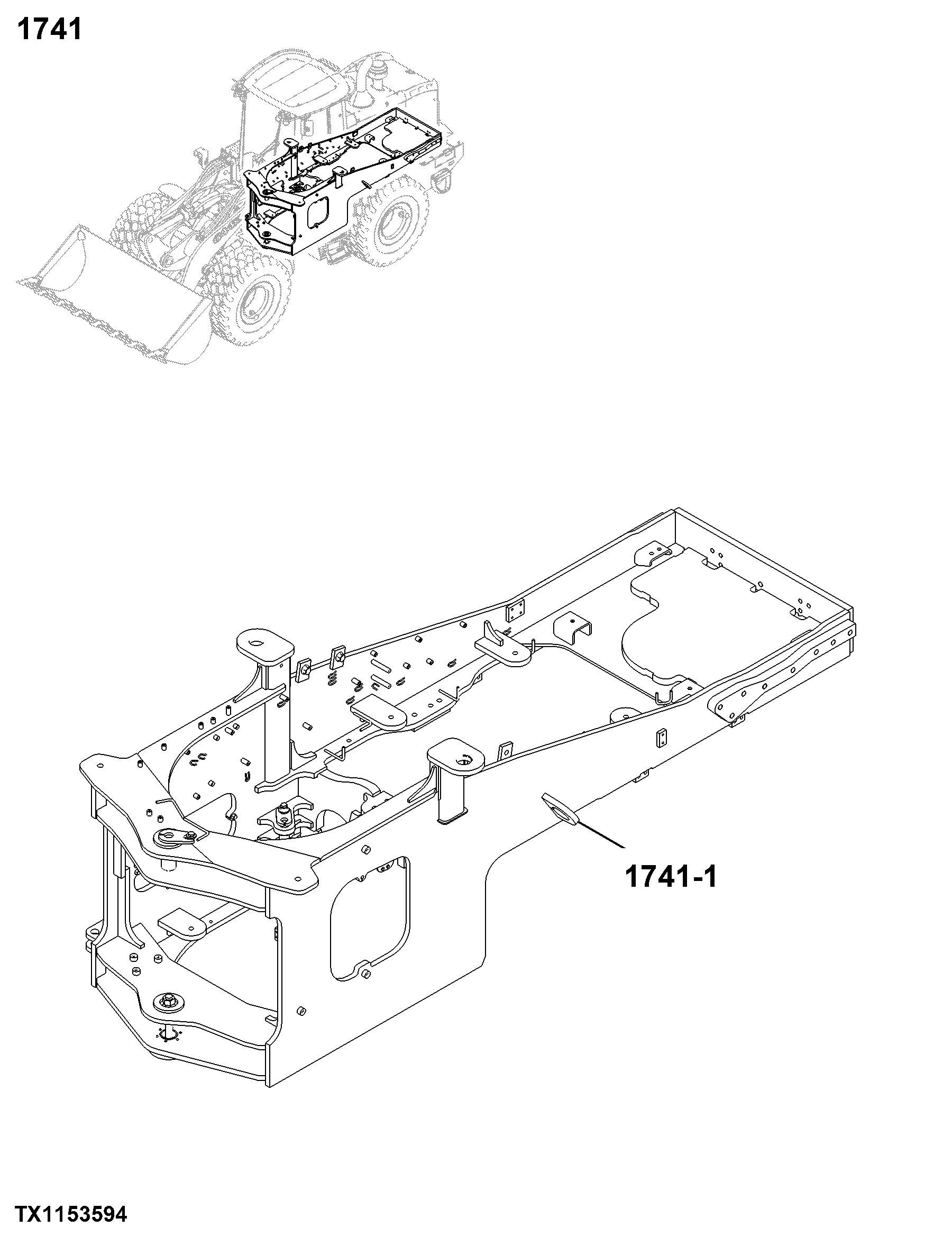 1741 Engine Or Main Frame