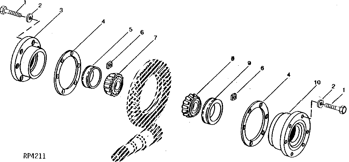 Front and Rear Differential Bearing Quills (Standard or No-Spin) (ROAG)