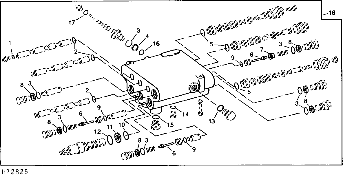 Main Hydraulic Control Valve, Kit (620487 - )
